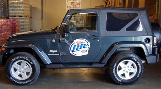 Miller Jeep Fleet Graphics